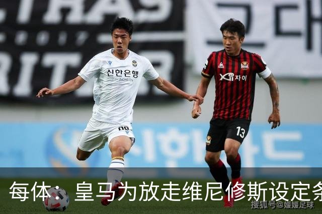 每体：皇马为放走维尼修斯设定条件 报价不得低于1.6亿欧